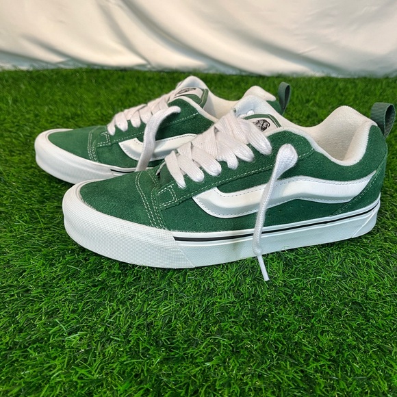 Vans Other - Mens Size 7 Vans Knu-Skool Green & White - Used Condition Excellent